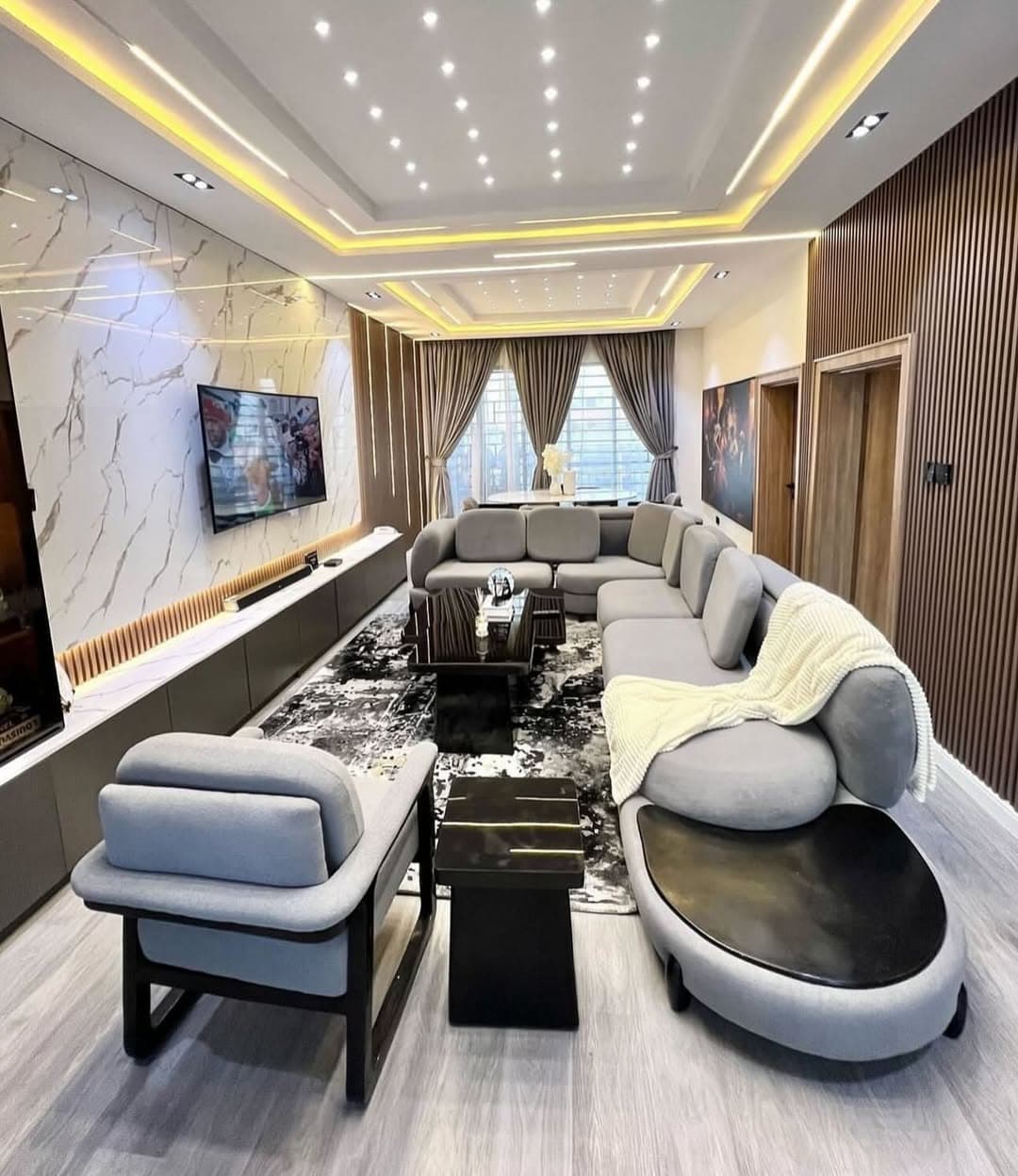 Interior of Butterscotch Court