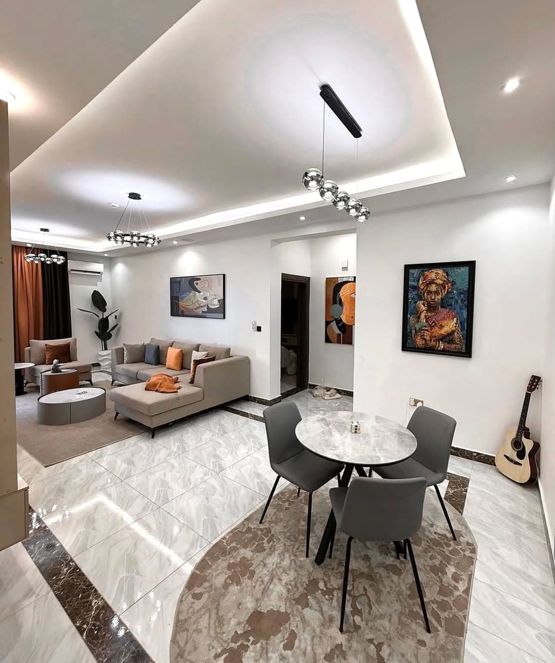 Interior of Cinnamon Court