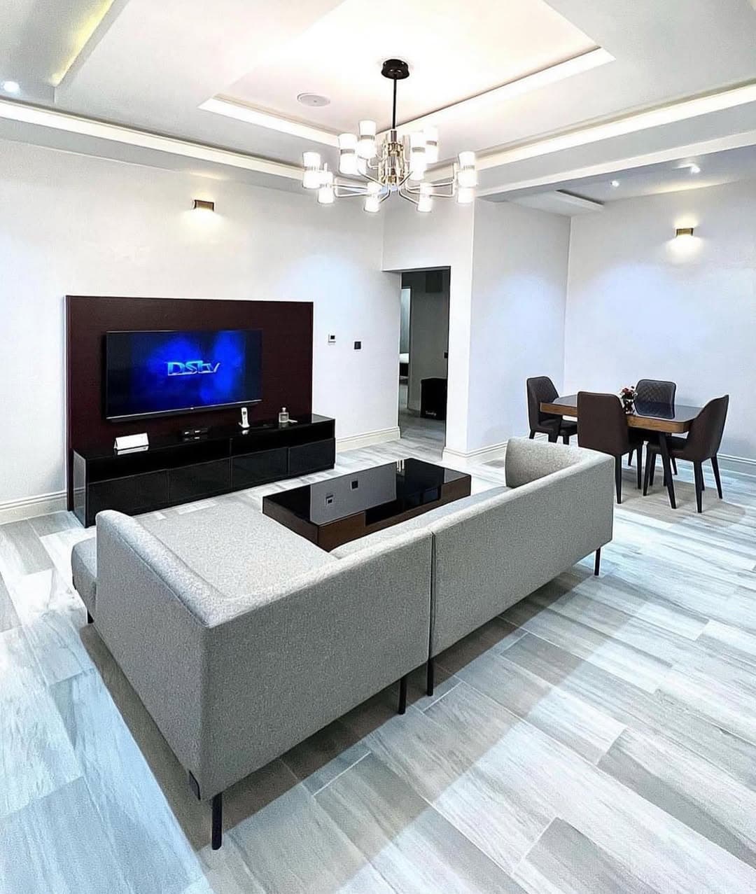Interior of Seafoam Court
