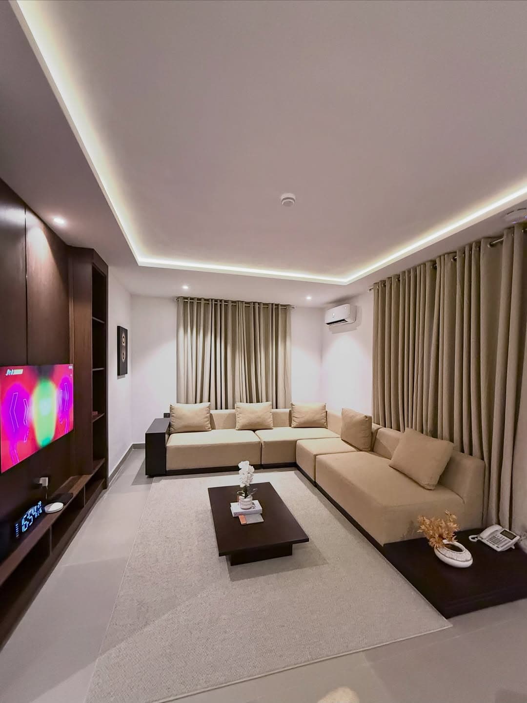 Interior of Taupe Residence