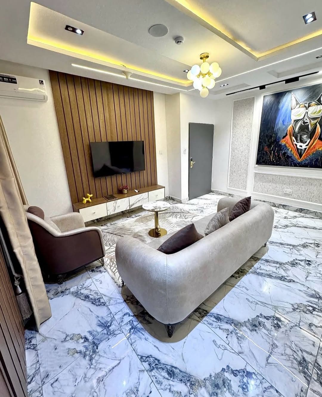 Interior of The Calacatta Residence