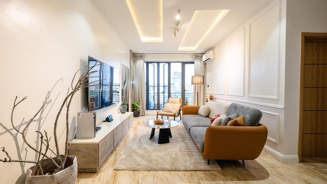 Interior of The Champagne Penthouse