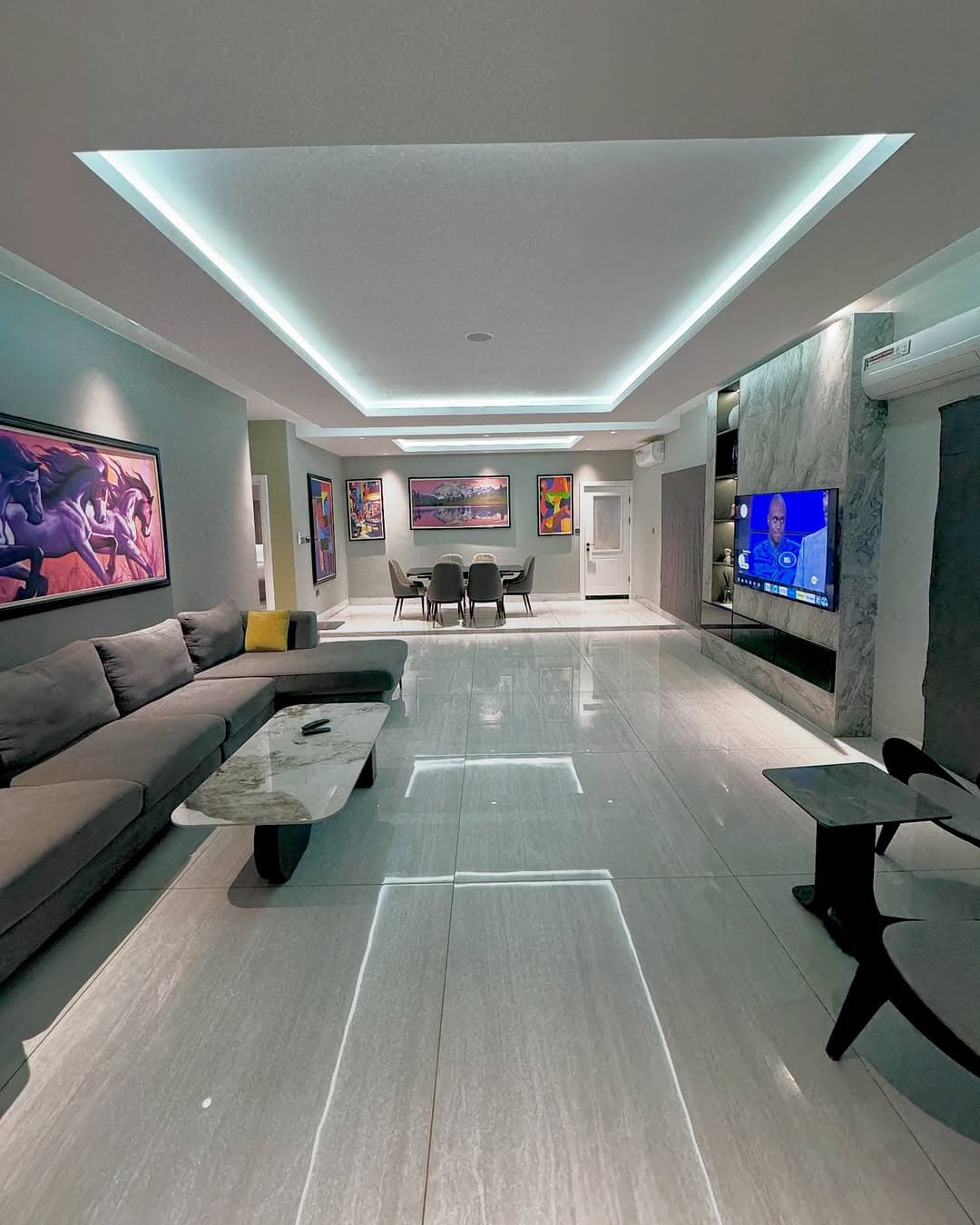 Interior of The Frostbite Maisonette
