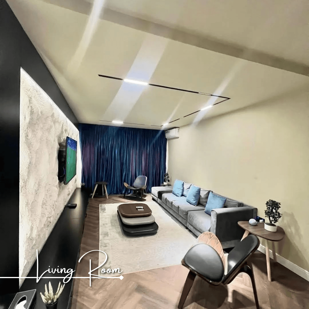 Interior of The Kickoff Penthouse