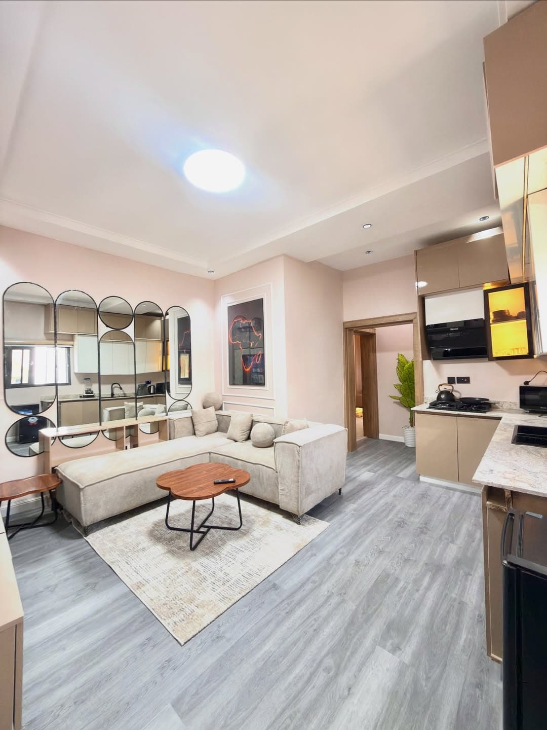 Interior of The Praline Residence
