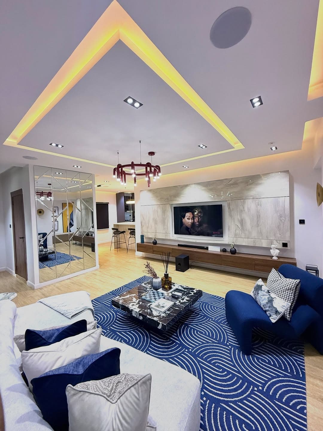 Interior of the Sapphire Court